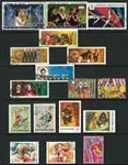 Circus - 17 verschillende postzegels - Gestempeld Oryginalny