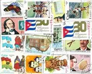 Cuba - 164 postzegels in complete series Kup teraz