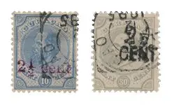 Curacao 1895 - Nr. 24-25 - Gebruikt Wysoka jakość