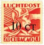 Tani Curacao 1934 - NVPH LP17 - Postfris