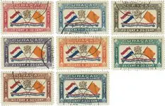 Curacao 1941 - NVPH LP18-25 - Gebruikt Tani