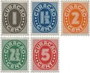 Szybka dostawa Curacao 1942 - NVPH 153-157 - Postfris