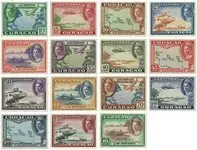 Curacao 1942 - NVPH LP26-LP40 -Ongebruikt Rabat