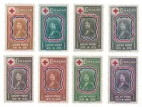 Szybka dostawa Curacao 1944 - Nr. LP45-LP52 - Ongebruikt