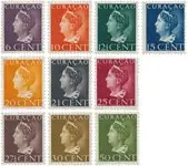 Zwrot pieniędzy Curacao 1947 - NVPH 168-177 - Postfris