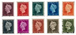 Curacao 1948 - Nr. 185-194 - Gebruikt Wyprzedaż