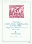 Bezpieczna płatność DDR 1954 - MICHEL B10 - Postfris souvenir velletje