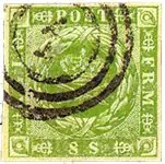 Szybka dostawa Denemarken - 1854 - 8 RB Skilling Groen