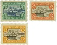 Deens West Indië 1905 - AFA 30-32 - Postfris Kup teraz