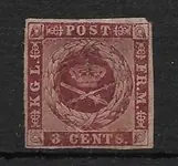 Bezpieczna płatność Deens West-Indië 1856 - AFA 1C - Ongebruikt