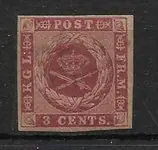 Ekspresowa dostawa Deens West-Indië 1856 - AFA 1C - Ongebruikt