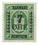 Wysoka jakość Denemarken - AFA 163z ongebruikt provisionals