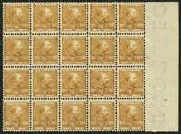 Tylko dziś Denemarken - AFA 51 in postfris blok van 20