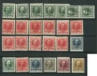 Denemarken - AFA 54-59 ongebruikt en AFA 54-56 ongebruikt Promocja