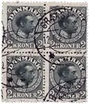 Denemarken - AFA 76 - Blok van 4 - Gebruikt Nowość