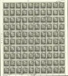 Denemarken - AFA 38x postveerboot gestempeld compleet blad Premium