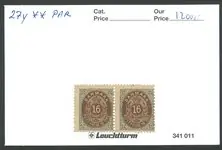 Szybka dostawa Denemarken - AFA 27y - postfris paar