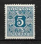 Denemarken - AFA Krantenzegel 12 - Ongebruikt Autentyczny