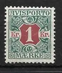 Denemarken - AFA Krantenzegel 8 - Ongebruikt Najlepsza cena