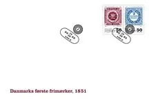 Tani Denemarken - Denemarken's eerste postzegel - FDC