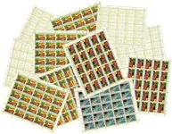 Denemarken - Dubbelen Spoorwegzegels in complete vellen - Postfris Najlepsza cena