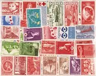 Denemarken - Dubbelenpartij met postfrisse gegraveerde postzegels Bezpieczna płatność