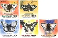 Denemarken - EUROPA 2021 Endangered National Wildlife - Postfrisse serie van 5 Promocja