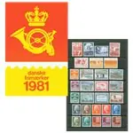 Denemarken - Jaarset 1981 Premium