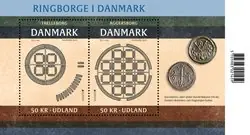Denemarken - EUROPA 2025 Nationale Archeologische Ontdekkingen - Postfris souvenirvelletje Ekspresowa dostawa