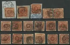 Denemarken - Kaart met postzegels AFA 9 Nowość