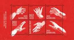 Denemarken - Handen, kunst - Postfris velletje Ostatnia szansa