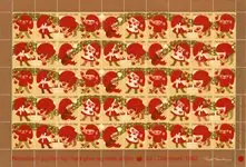 Denemarken - Kerst seal velletje 1982 - Perforeerd - Ongebruikt of gevouwen Wyprzedaż