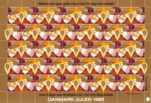 Denemarken - Kerst seal velletje 1988 - Perforeerd - Ongebruikt of gevouwen Oferta