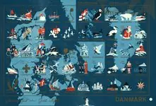 Denemarken - Kerstvelletje 1959 - Ongetand Promocja