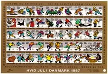 Denemarken - Kerstvelletje 1987 - Ongetand Ekspresowa dostawa