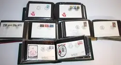 Bezpieczna płatność Denemarken - Verzameling FDC's in 4 albums