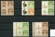 Denemarken - Verzameling reclamezegels op 1 insteekkaart Premium