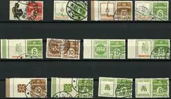 Wyprzedaż Denemarken - Verzameling reclamezegels op 1 voorraadkaart - Ongebruikt