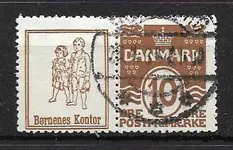 Zwrot pieniędzy Denemarken - Reclamezegel 54 - Gebruikt