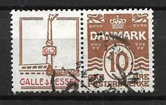 Denemarken - Reclamezegel AFA 43 - Gebruikt Autentyczny