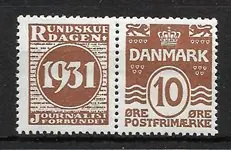 Denemarken - Reclamezegel AFA 47 - Postfris Tylko dziś