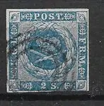 Denemarken 1854 - AFA 3 - Gebruikt Wyprzedaż