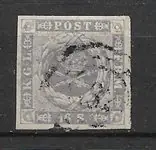 Tylko dziś Denemarken 1854 - AFA 6 - Gebruikt