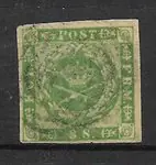 Bezpieczna płatność Denemarken 1858 - AFA 8 - Gebruikt