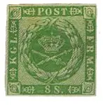 Denemarken 1858 - AFA no. 8 - Gebruikt Tani