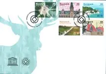 Denemarken - World heritage Unesco - FDC Oryginalny