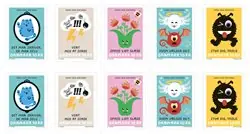 Denemarken - Writewithcare - Postfris strip van 10 Nowość