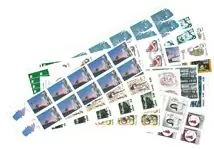 Denemarken 17 boekjes self-adhesive - gebruikt Popularny