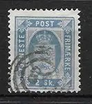 Denemarken 1871 - AFA Dienstzegels 1 - Gebruikt Tylko dziś
