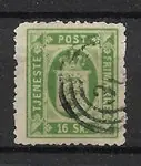 Denemarken 1871 - AFA Dienstzegels 3A - Gebruikt Premium